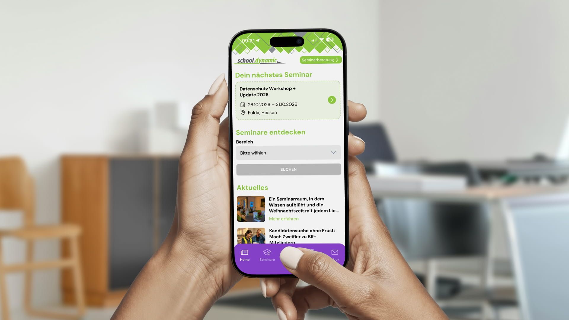 school.dynamic Seminar-App